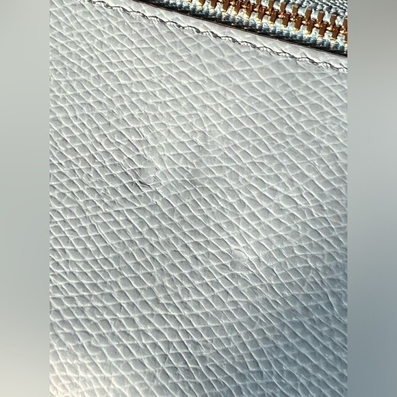 Coach Wallet - Cross Grain Leather in Blue - Picture 15 of 16